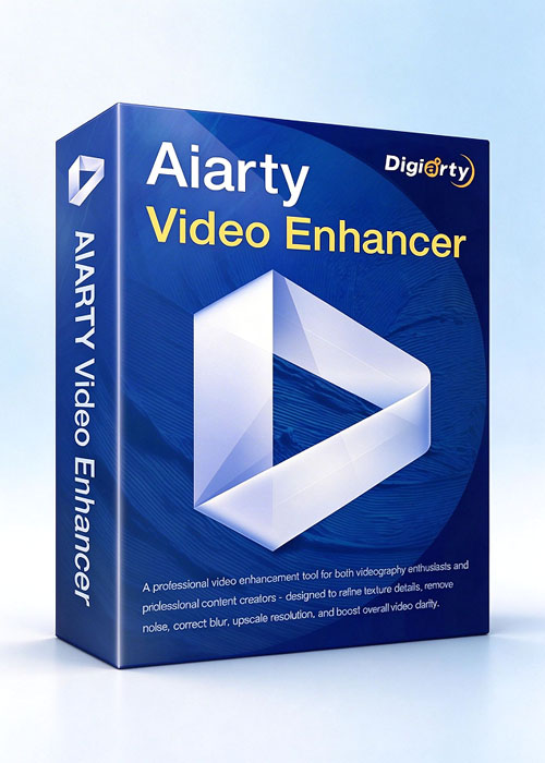 Aiarty Video Enhancer Standard License 1 Year 1 PCs