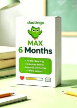 gvgmalles.com, Super Duolingo MAX 6 Months Subscription