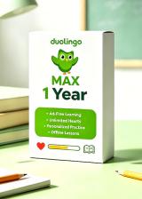 gvgmalles.com, Super Duolingo MAX 1 Year Subscription